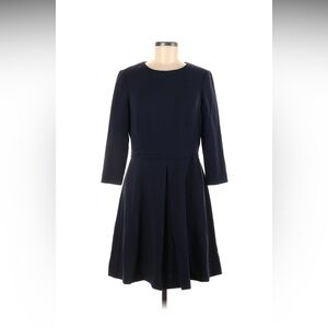 Eliza J Fit Flare Black Dress 16